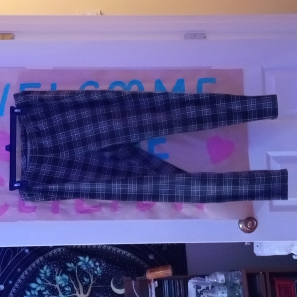 Women Within Plaid capris